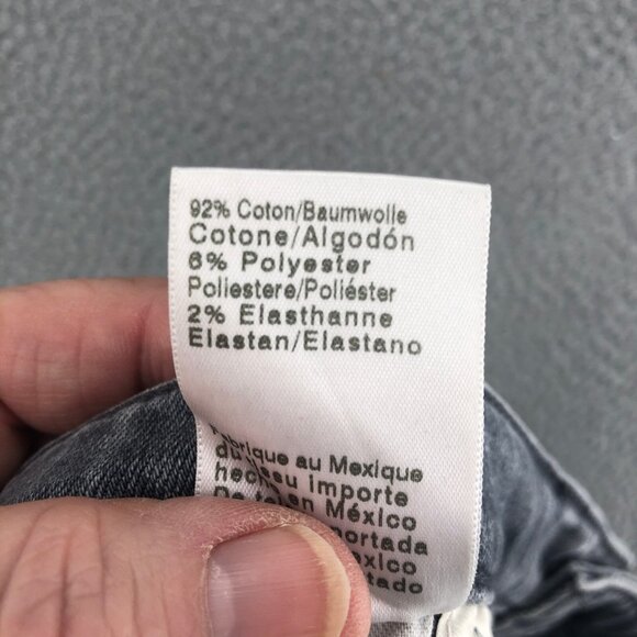 AG Adriano Goldschmied Jeans Womens 29 Gray Houndstooth Leggings Ankle Skinny - Picture 8 of 14